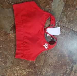 Womens Best sports bra large Red